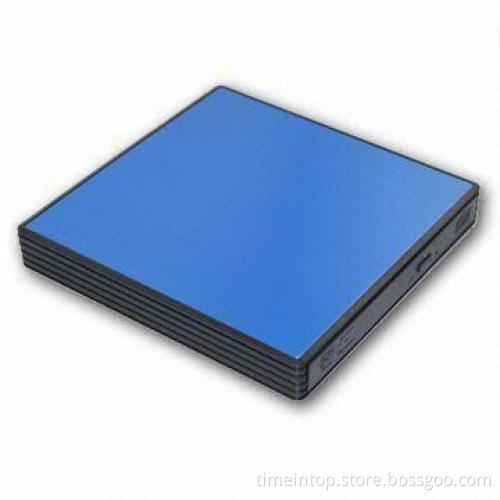 Light-scribe USB2.0 External BD-ROM/DVD-RW Burner with Aluminum Case, Laptop Using